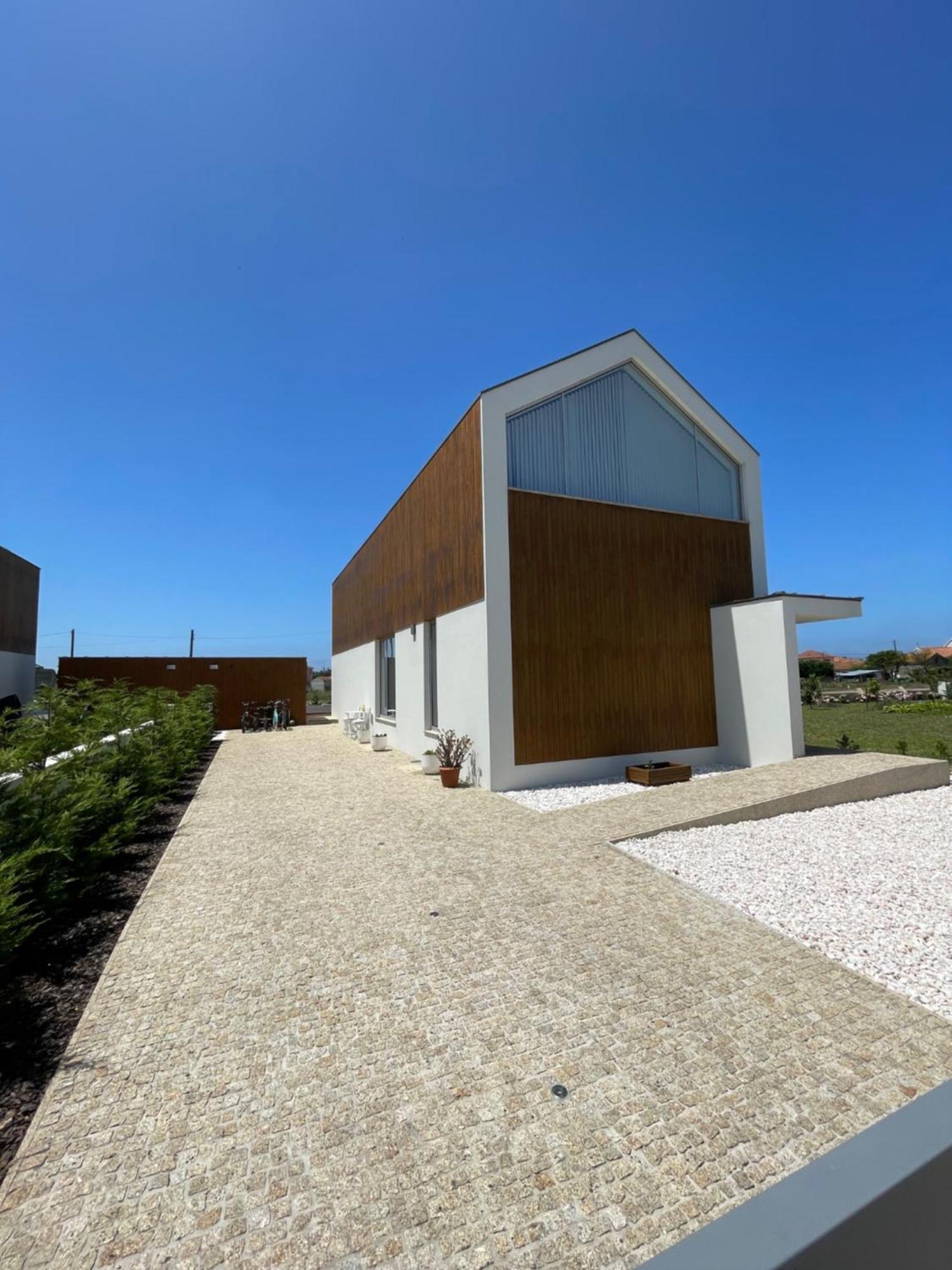 Modern Barn House In Countryside Villa Murtosa ภายนอก รูปภาพ